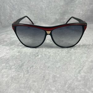 Vintage Safilo Black and Red Sunglasses